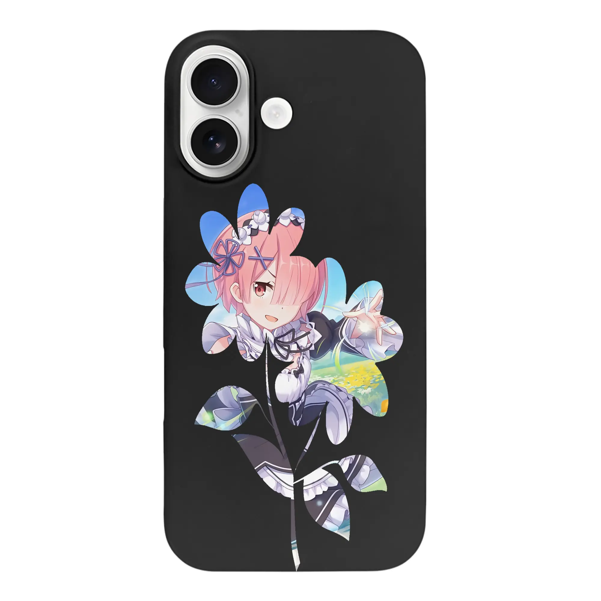 リゼロ グッズ ラム - iPhone 17 シリーズ シリコンケース 薄型 耐衝撃 指紋防止 ソフトタッチカバー 精密フィット 傷防止 保護ケース iPhone 17/17 Air/17 Pro/17 Pro Max 対応